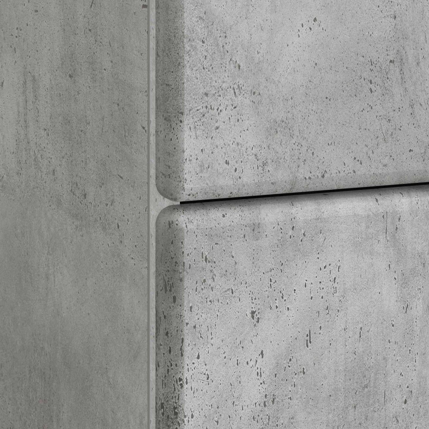 Nattbordskap Betonggrå 43 x 41 x 66,5 cm Konstruert tre