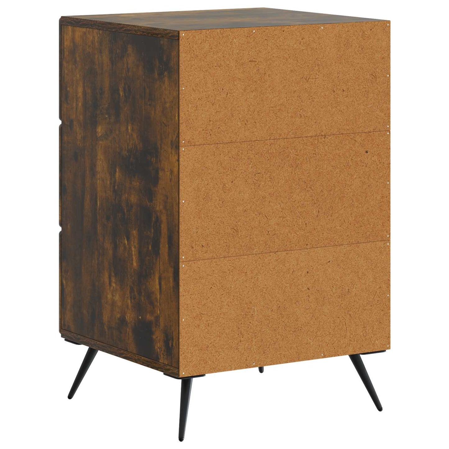 Nattbordskap Røkt Eik 43 x 41 x 66,5 cm Konstruert tre