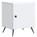 Nattbordskap Hvit 43 x 34,5 x 50 cm Konstruert tre