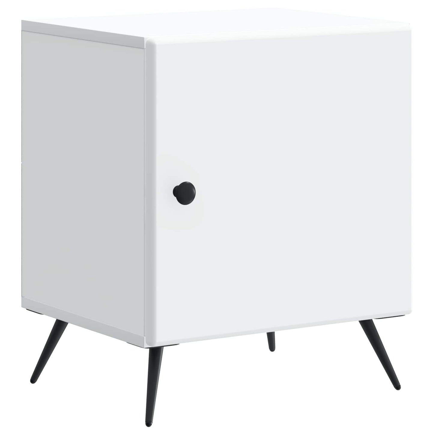 Nattbordskap Hvit 43 x 34,5 x 50 cm Konstruert tre