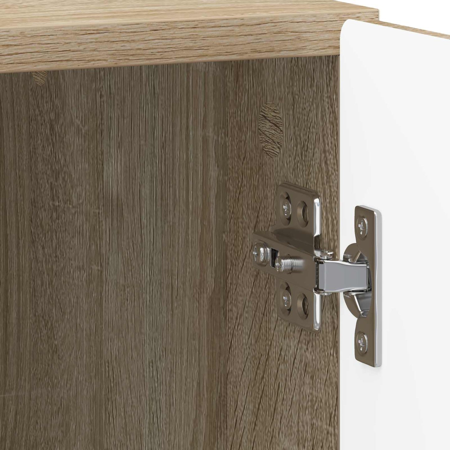 Nattbordskap Sonoma eik 43 x 34,5 x 50 cm Konstruert tre