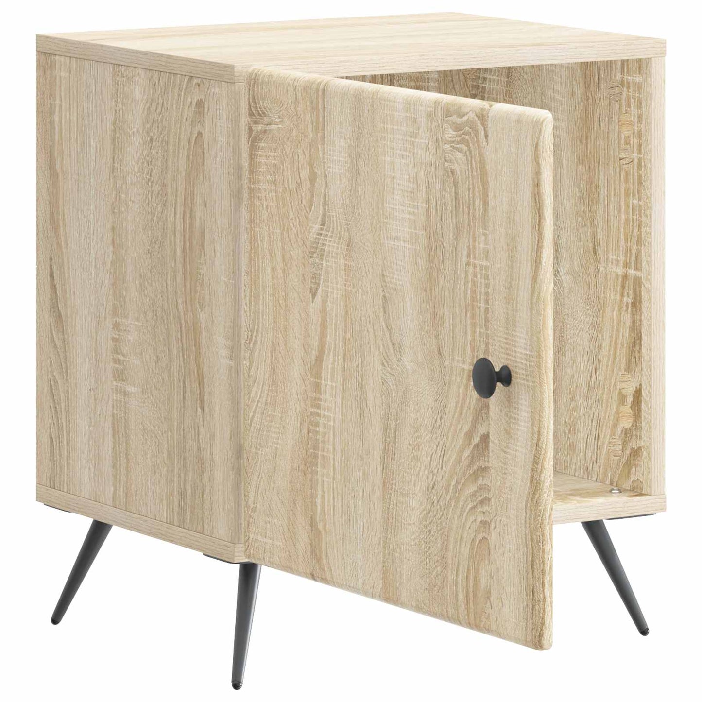 Nattbordskap Sonoma eik 43 x 34,5 x 50 cm Konstruert tre