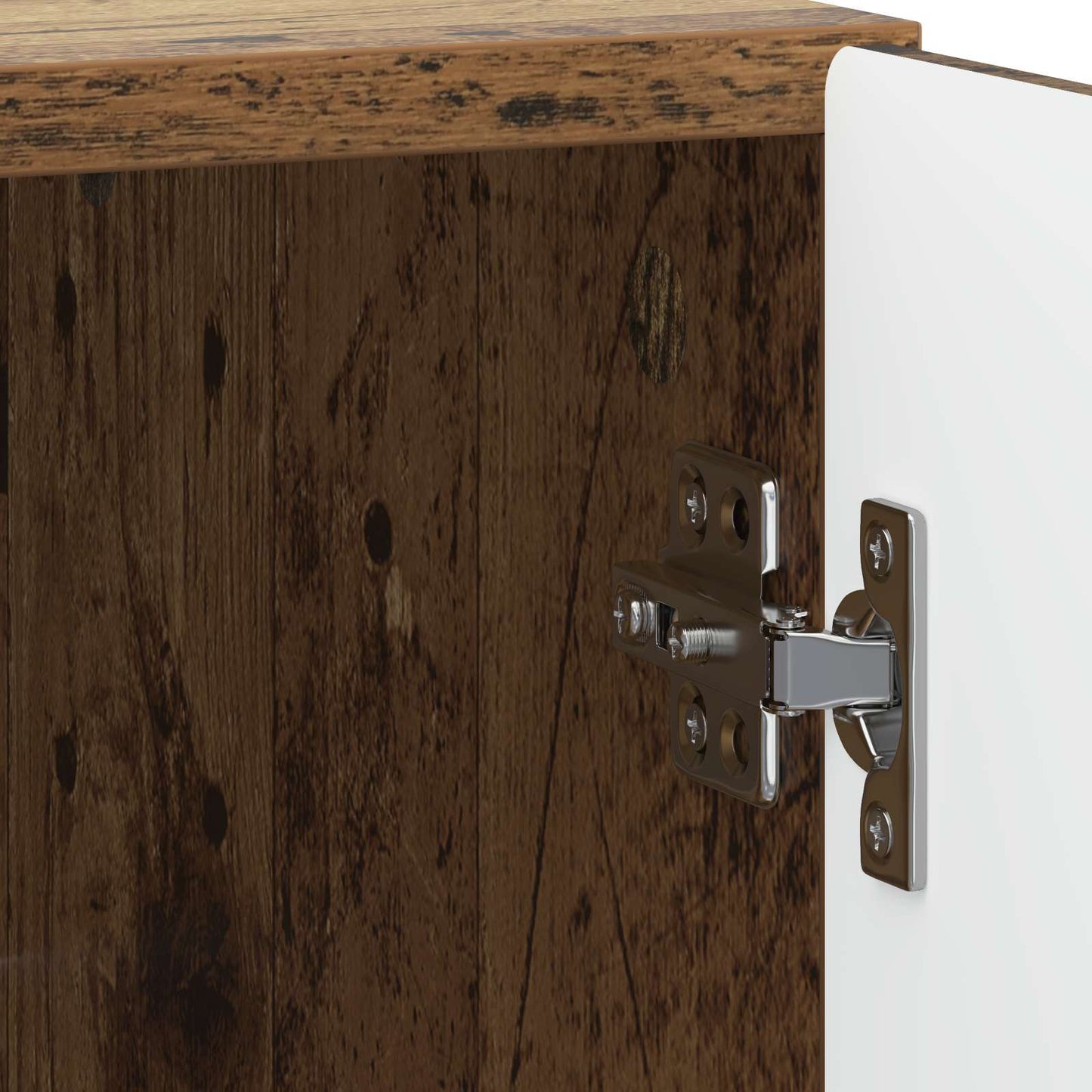 Nattbordskap Gammelt tre 43 x 34,5 x 50 cm Konstruert tre