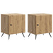Nattbordskap 2 stk. Artisan eik 43 x 34,5 x 50 cm