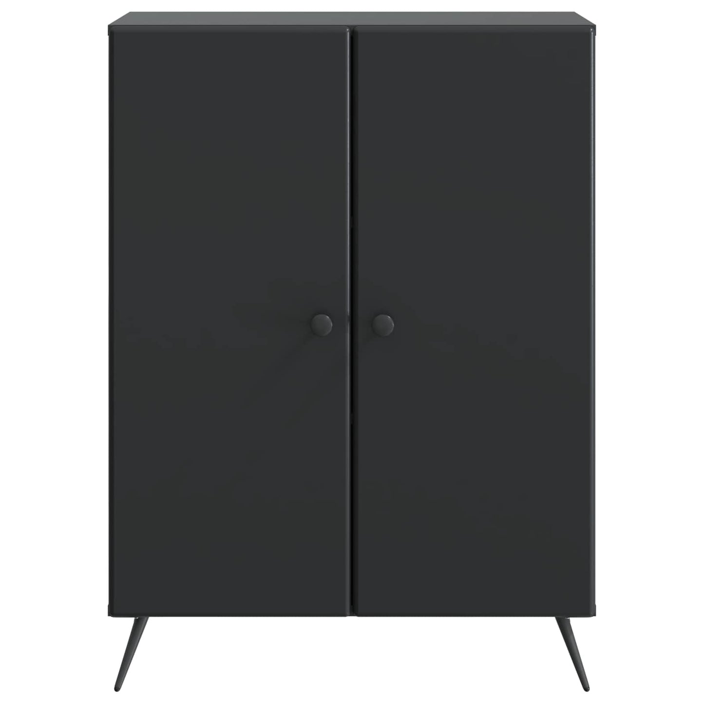 Serviesskap Svart 66 x 34,5 x 90 cm Konstruert tre
