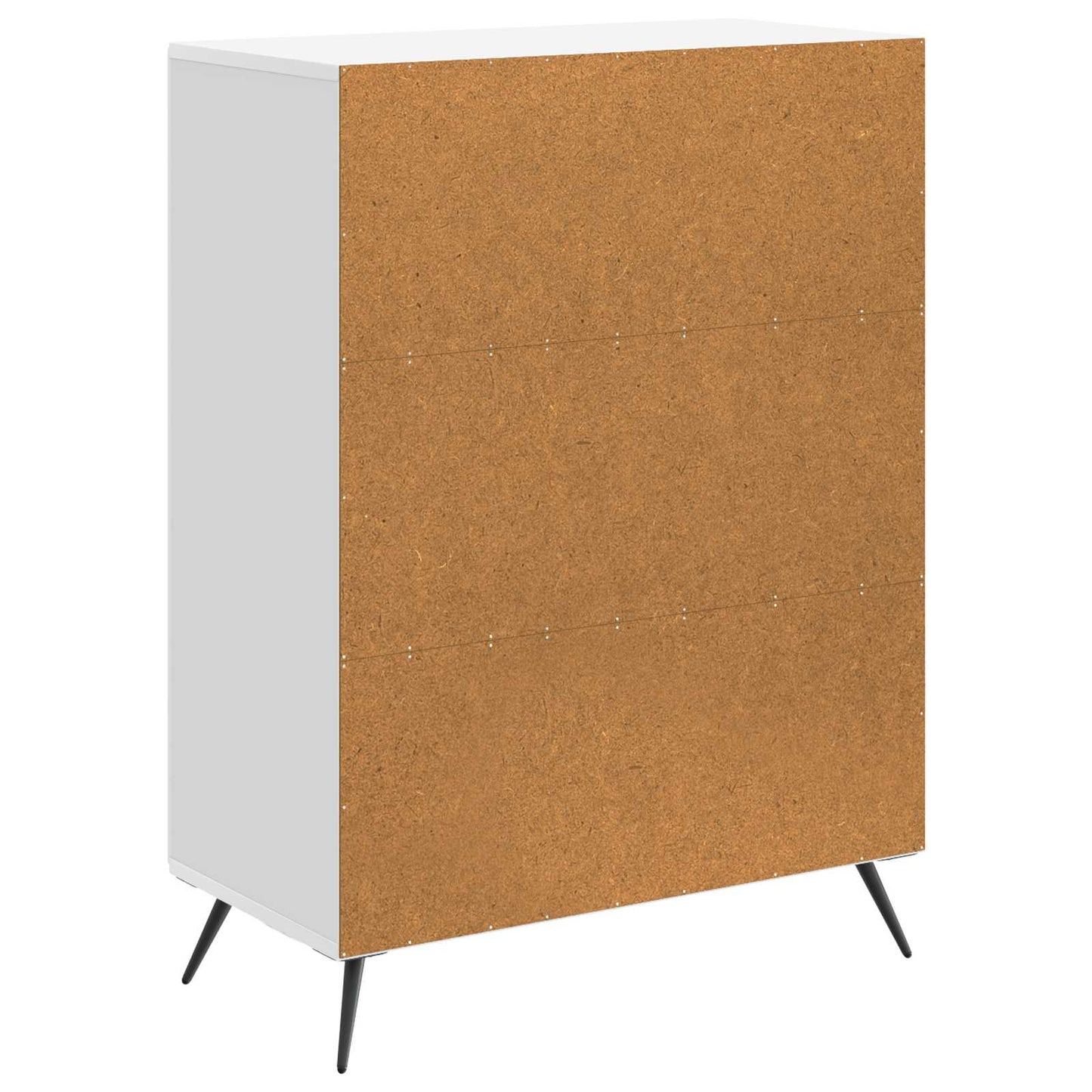 Serviesskap Høgglans hvit 66 x 34,5 x 90 cm Konstruert tre