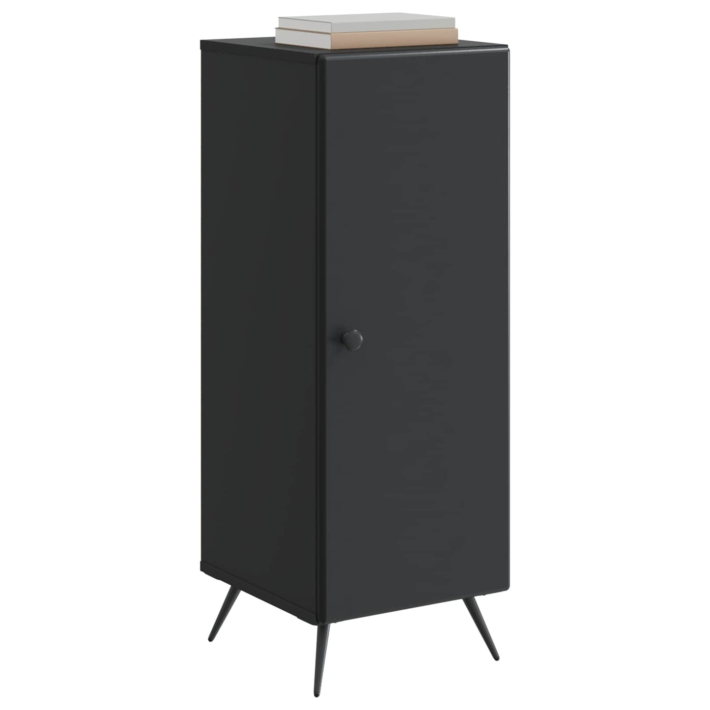 Serviesskap Svart 33 x 34,5 x 90 cm Konstruert tre