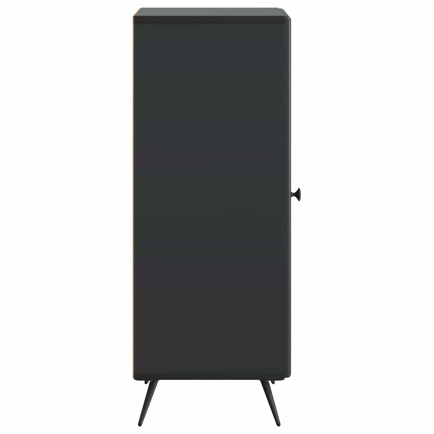 Serviesskap Svart 33 x 34,5 x 90 cm Konstruert tre