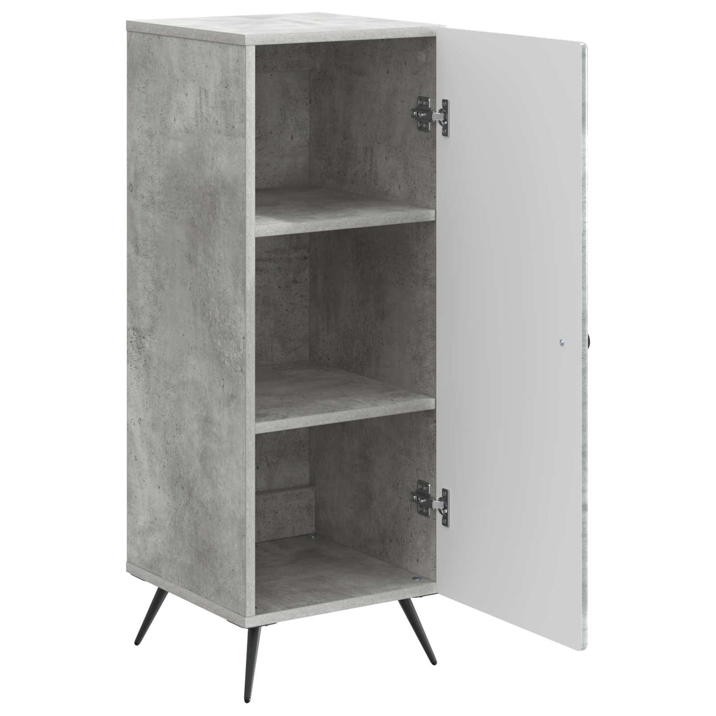 Serviesskap Betonggrå 33 x 34,5 x 90 cm Konstruert tre