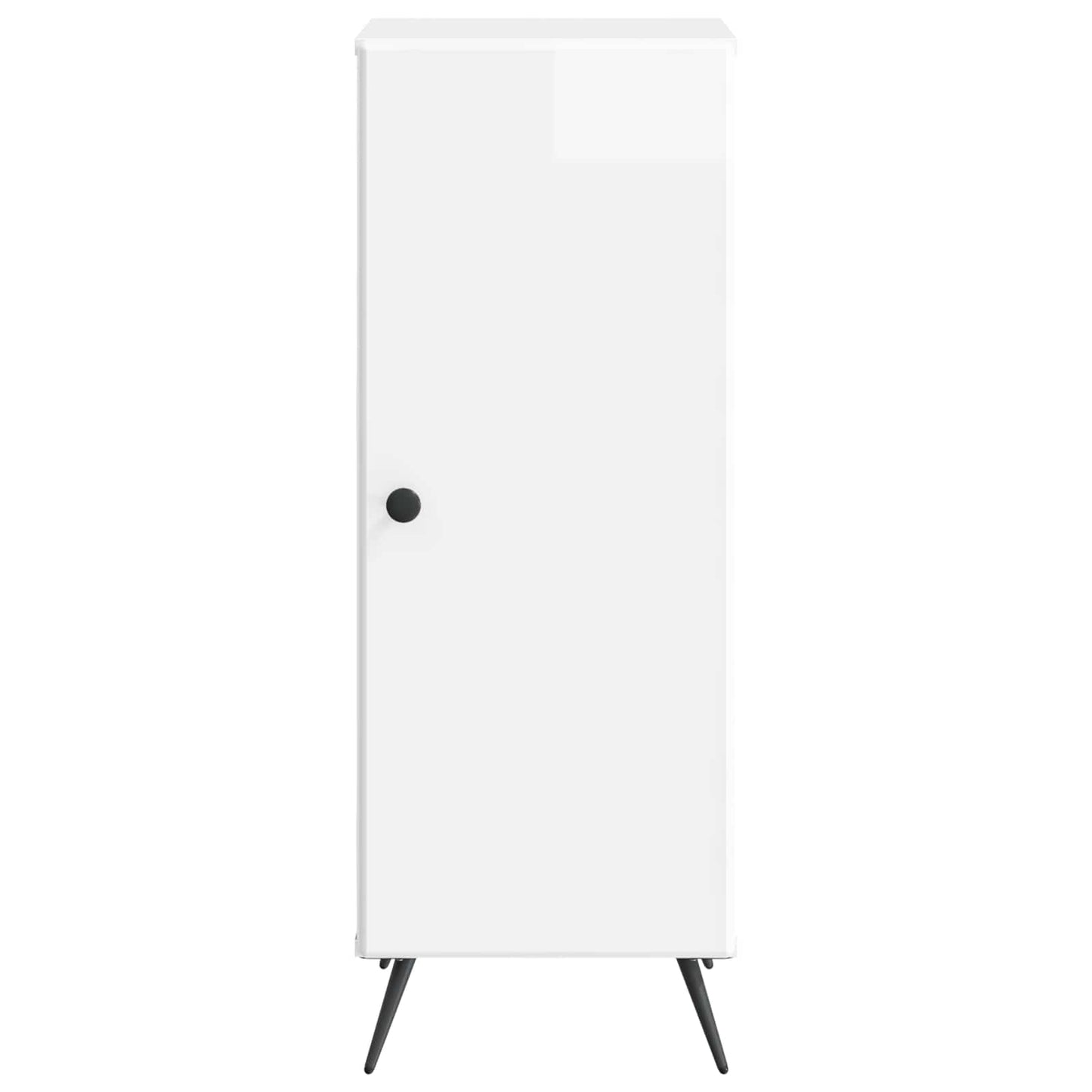 Serviesskap Høgglans hvit 33 x 34,5 x 90 cm Konstruert tre