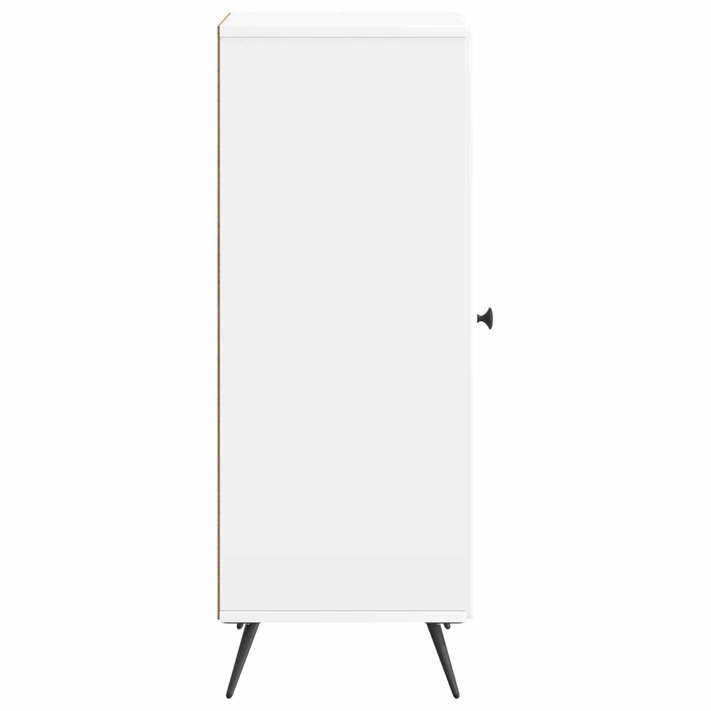 Serviesskap Høgglans hvit 33 x 34,5 x 90 cm Konstruert tre