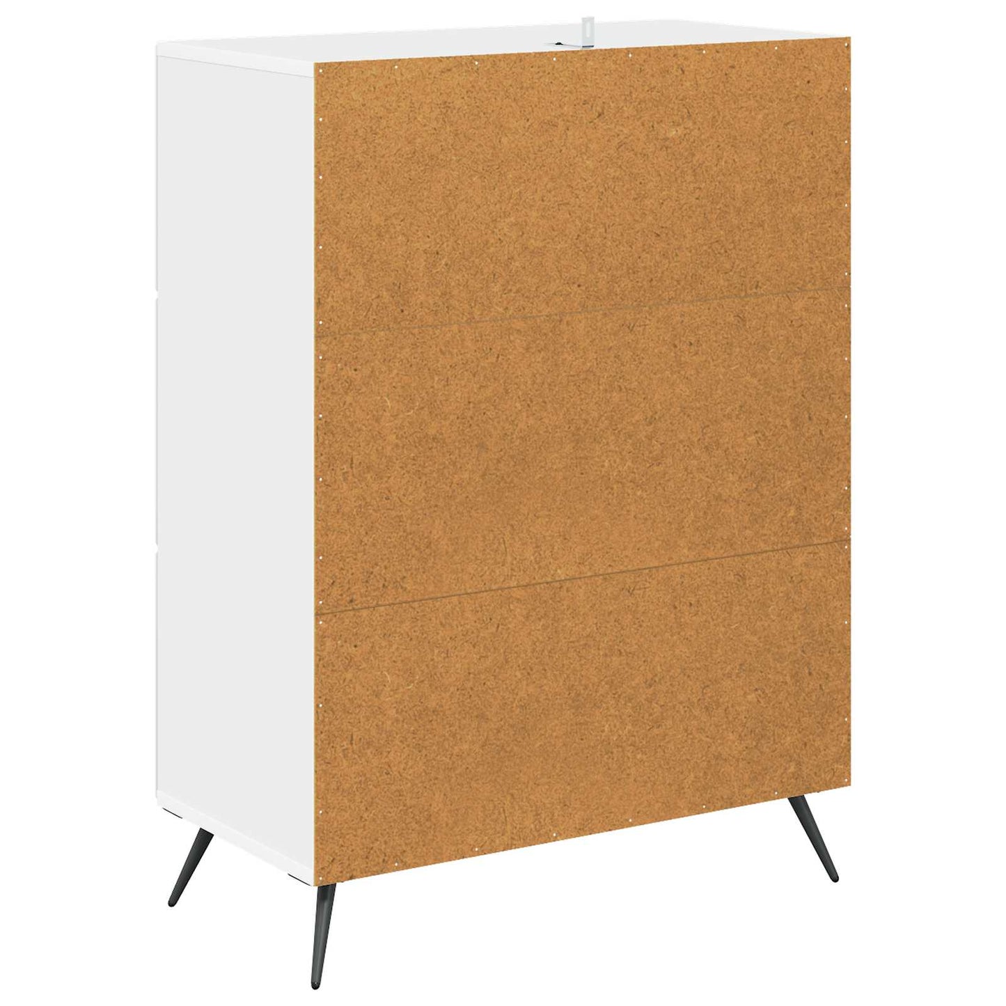 Skuffeskap Hvit 66 x 34,5 x 90 cm Konstruert tre