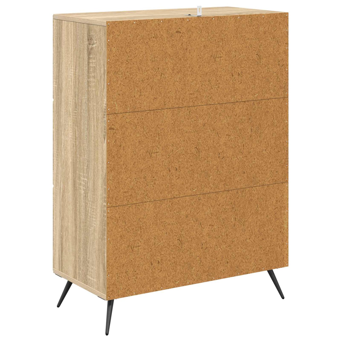Skuffeskap Sonoma eik 66 x 34,5 x 90 cm Konstruert tre