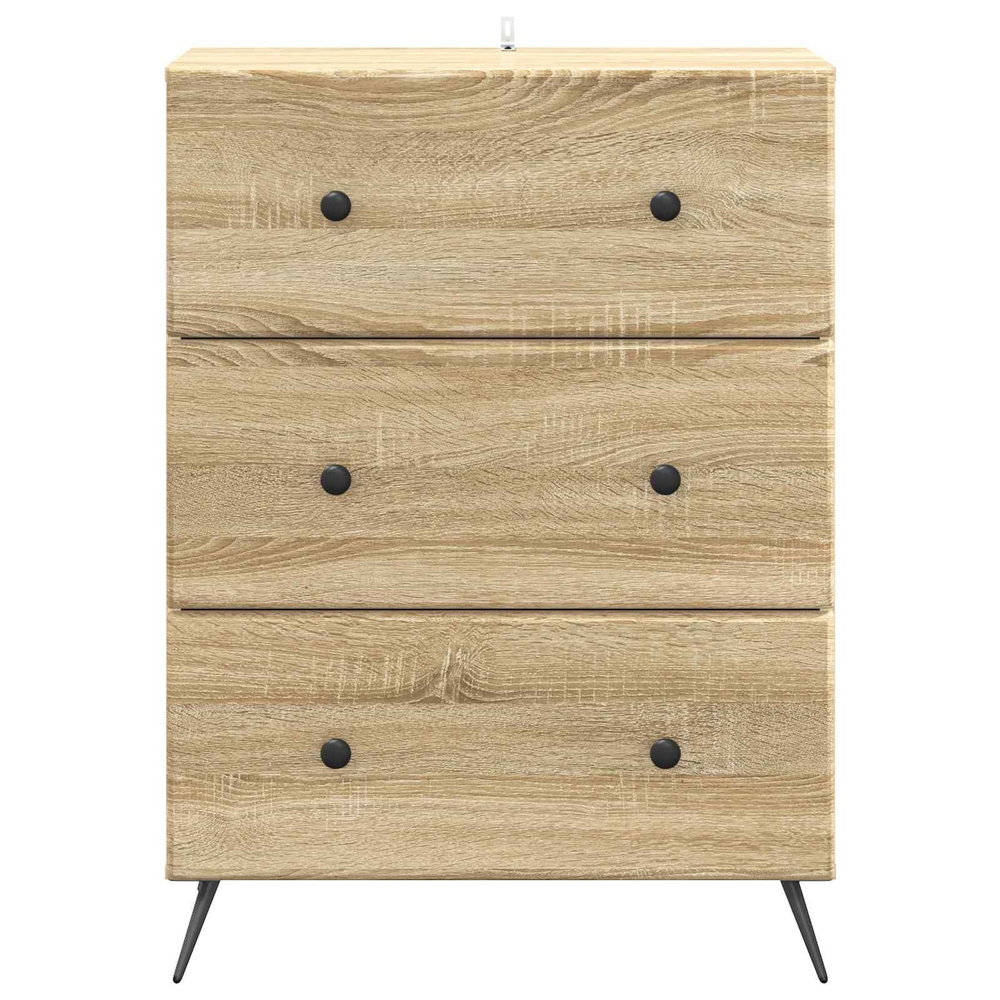 Skuffeskap Sonoma eik 66 x 34,5 x 90 cm Konstruert tre