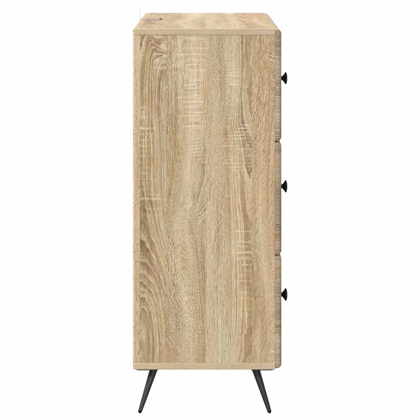 Skuffeskap Sonoma eik 66 x 34,5 x 90 cm Konstruert tre