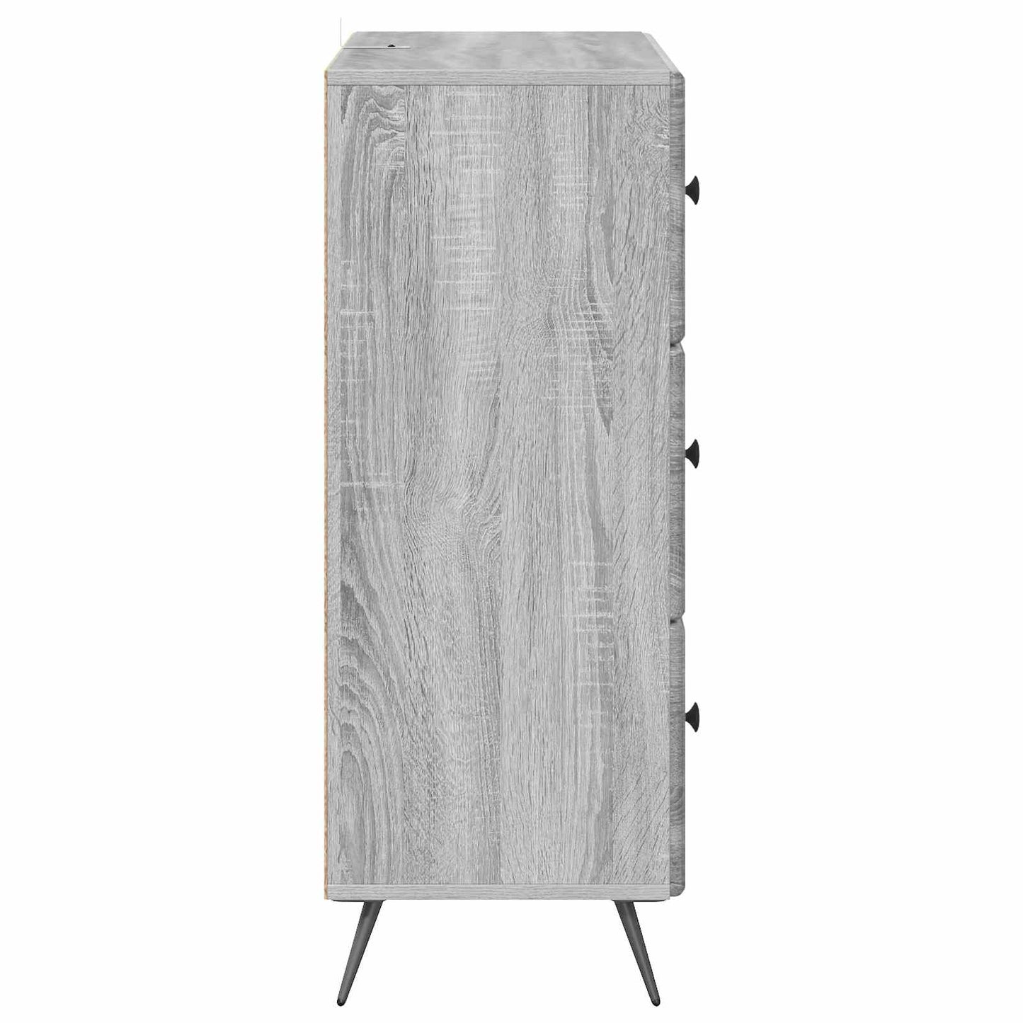 Skuffeskap Grå sonoma 66 x 34,5 x 90 cm Konstruert tre