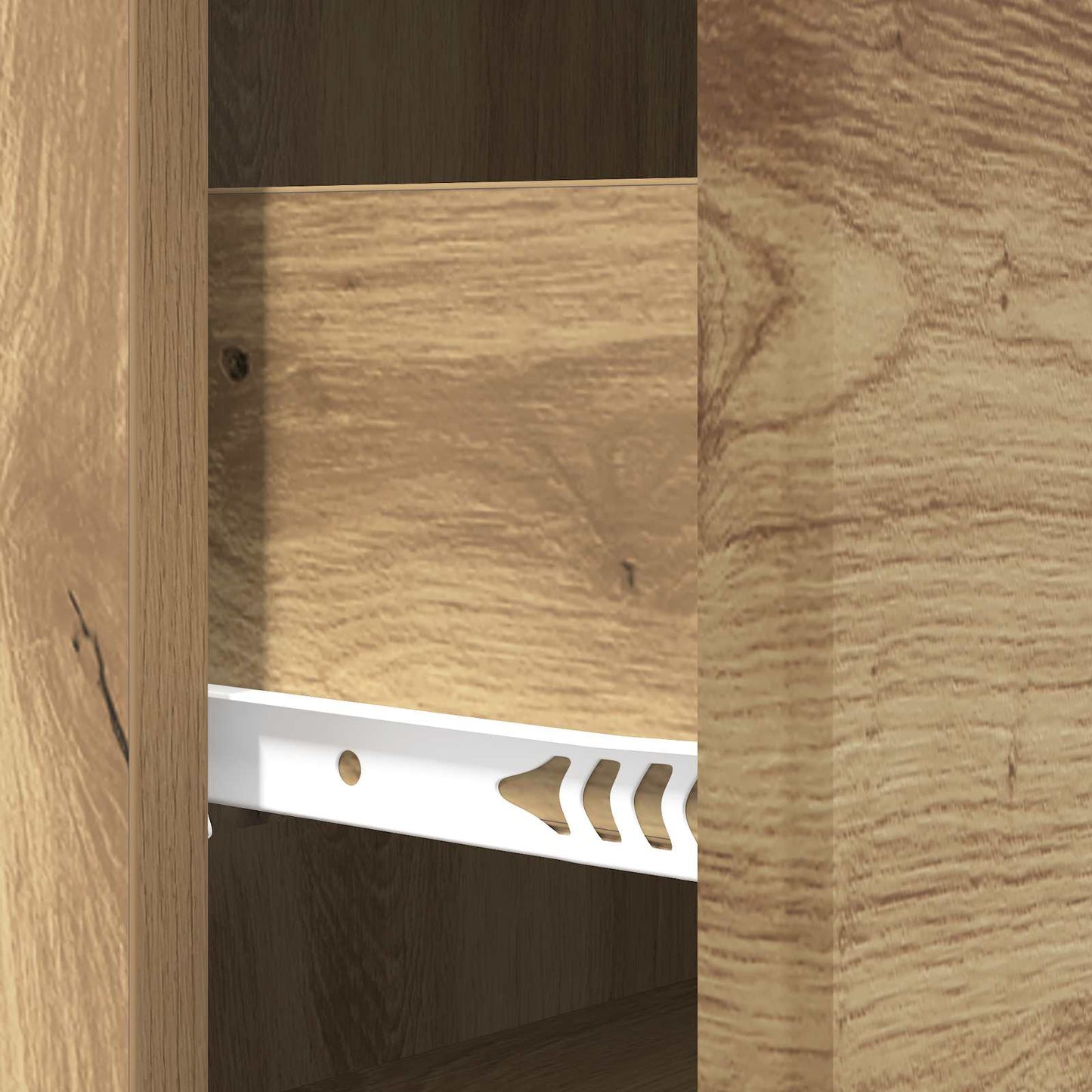 Skuffeskap 66 x 34,5 x 90 cm Konstruert tre Artisan eik