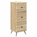 Skuffeskap Sonoma eik 33 x 34,5 x 90 cm Konstruert tre