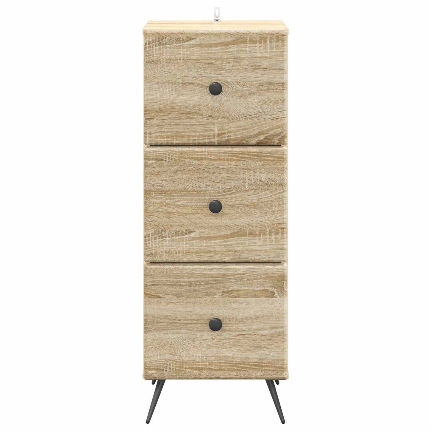 Skuffeskap Sonoma eik 33 x 34,5 x 90 cm Konstruert tre