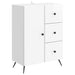 Serviesskap Høgglans hvit 66 x 34,5 x 90 cm Konstruert tre