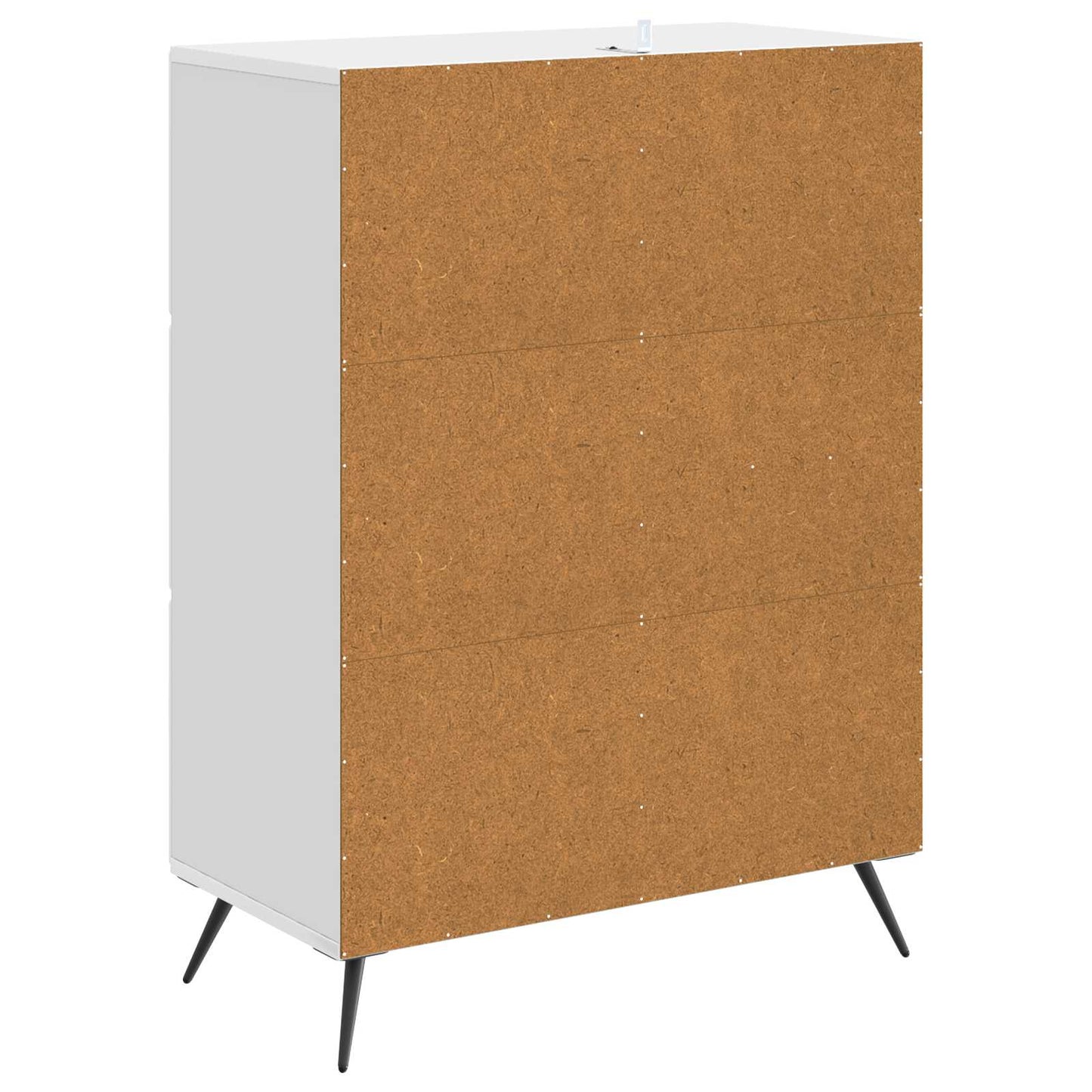 Serviesskap Høgglans hvit 66 x 34,5 x 90 cm Konstruert tre