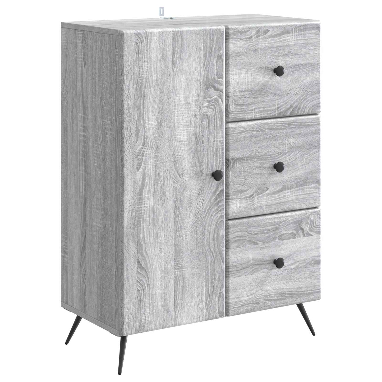 Serviesskap Grå sonoma 66 x 34,5 x 90 cm Konstruert tre