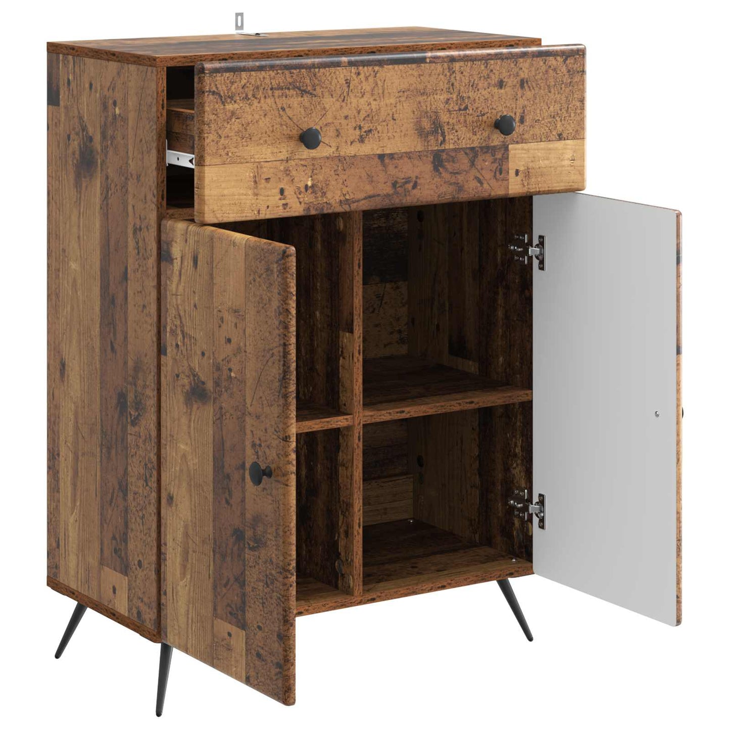 Serviesskap Gammelt tre 66 x 34,5 x 90 cm Konstruert tre