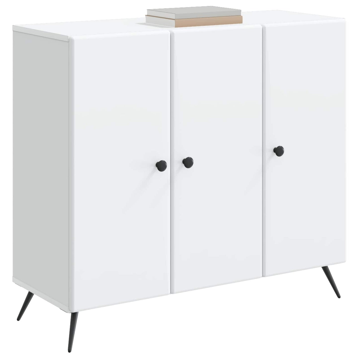 Serviesskap Hvit 89 x 34,5 x 80 cm Konstruert tre
