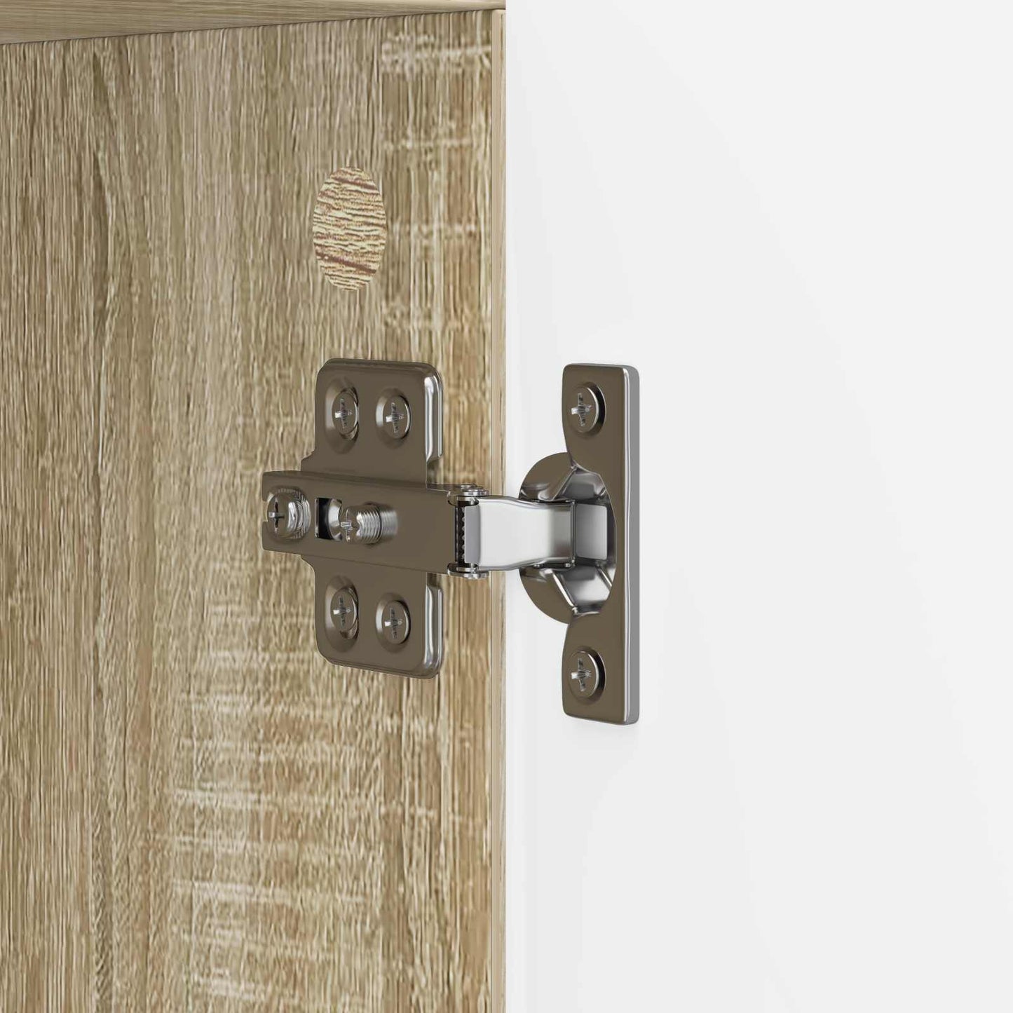 Serviesskap Sonoma eik 89 x 34,5 x 80 cm Konstruert tre