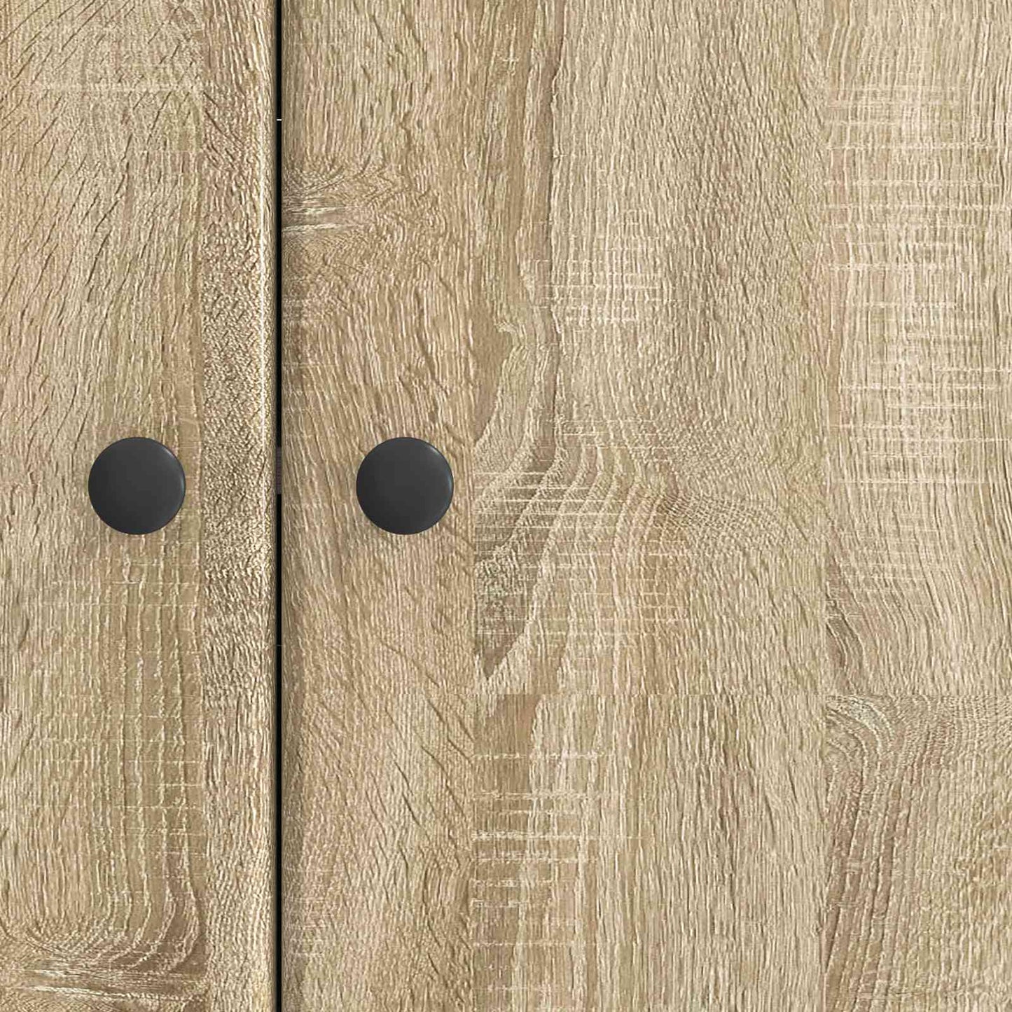 Serviesskap Sonoma eik 89 x 34,5 x 80 cm Konstruert tre