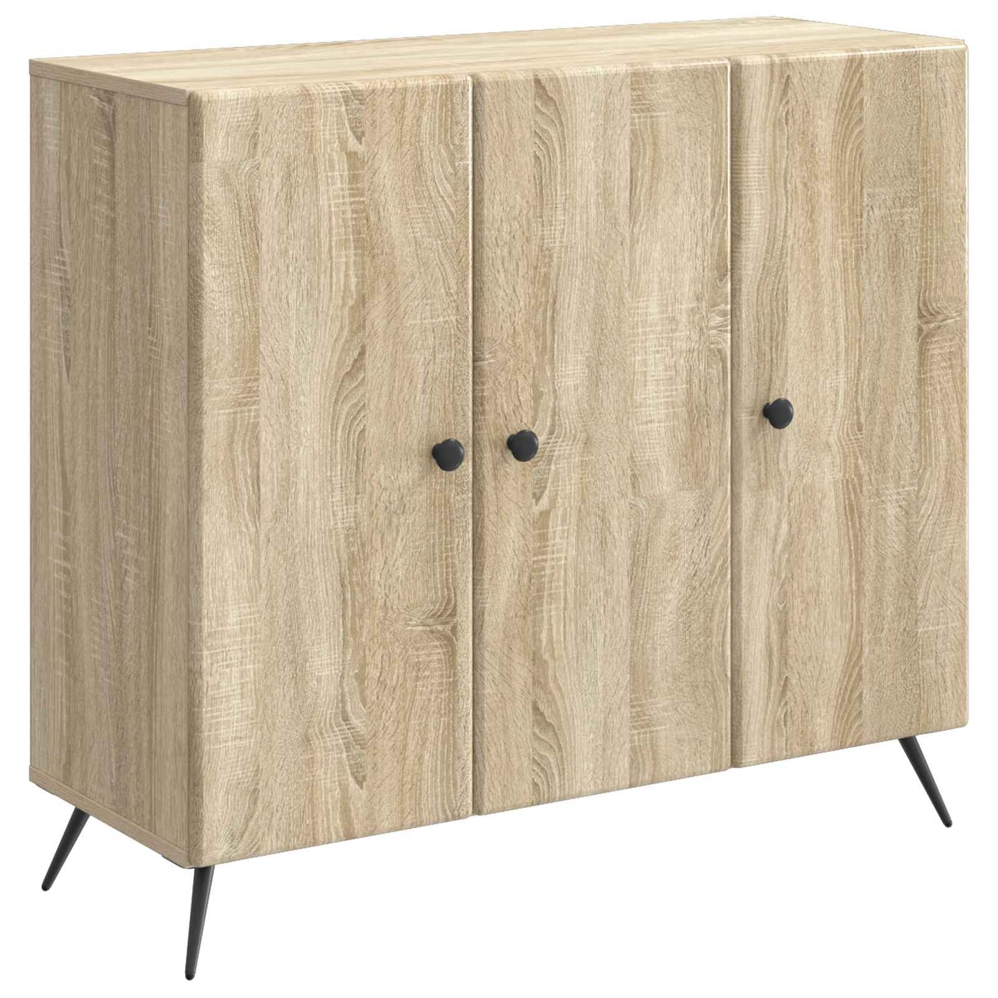 Serviesskap Sonoma eik 89 x 34,5 x 80 cm Konstruert tre