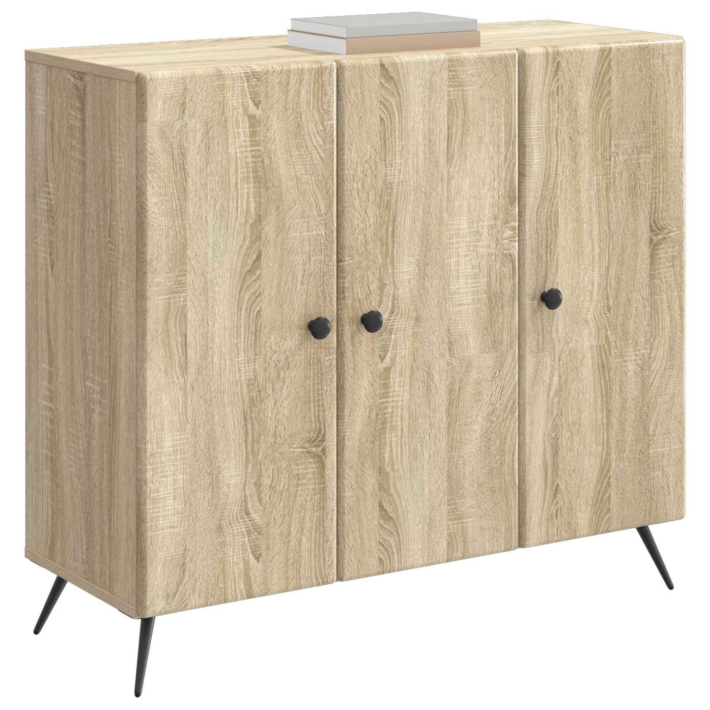 Serviesskap Sonoma eik 89 x 34,5 x 80 cm Konstruert tre