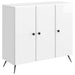 Serviesskap Høgglans hvit 89 x 34,5 x 80 cm Konstruert tre