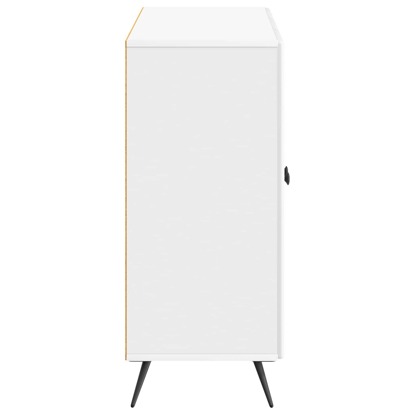 Serviesskap Høgglans hvit 89 x 34,5 x 80 cm Konstruert tre