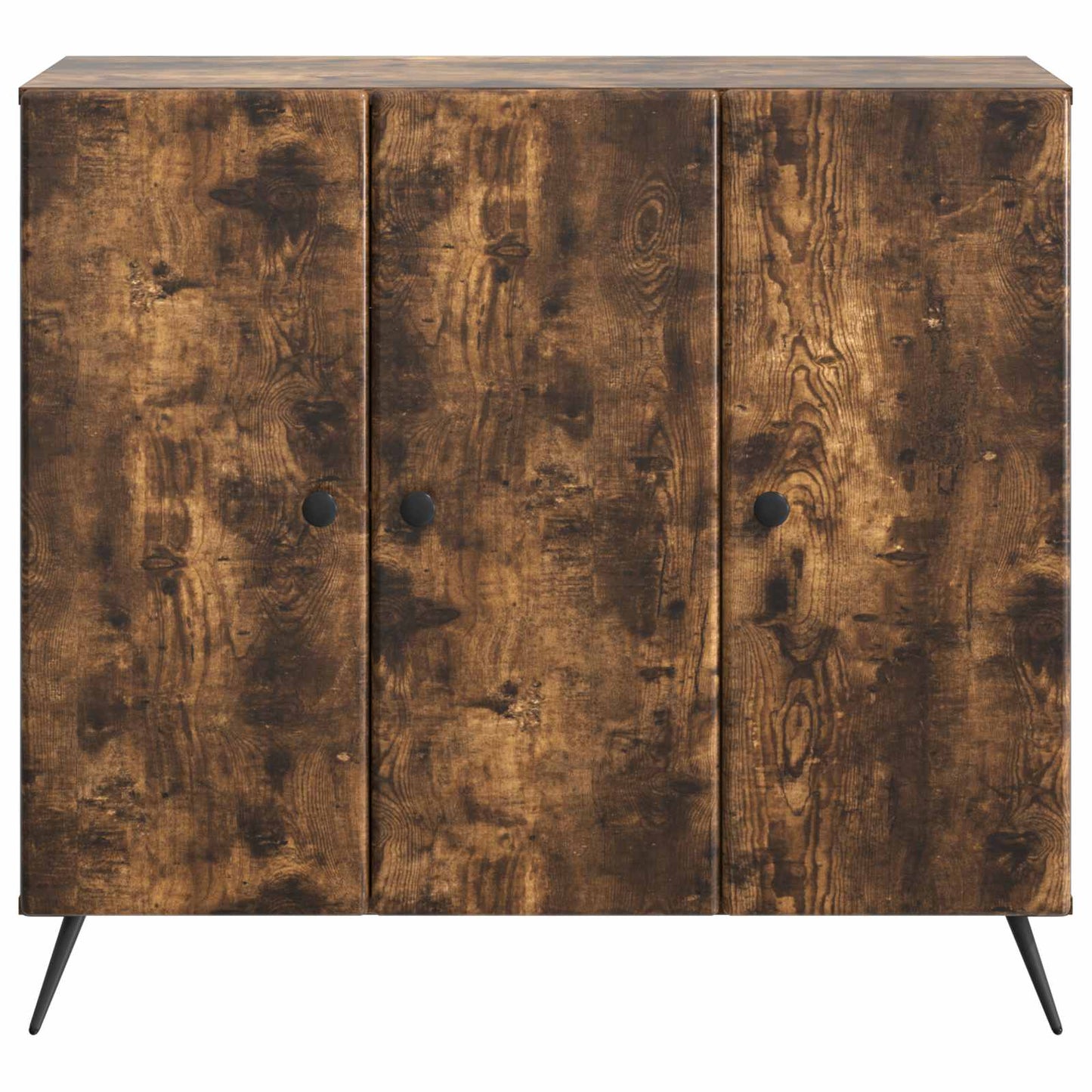 Serviesskap Røkt Eik 89 x 34,5 x 80 cm Konstruert tre