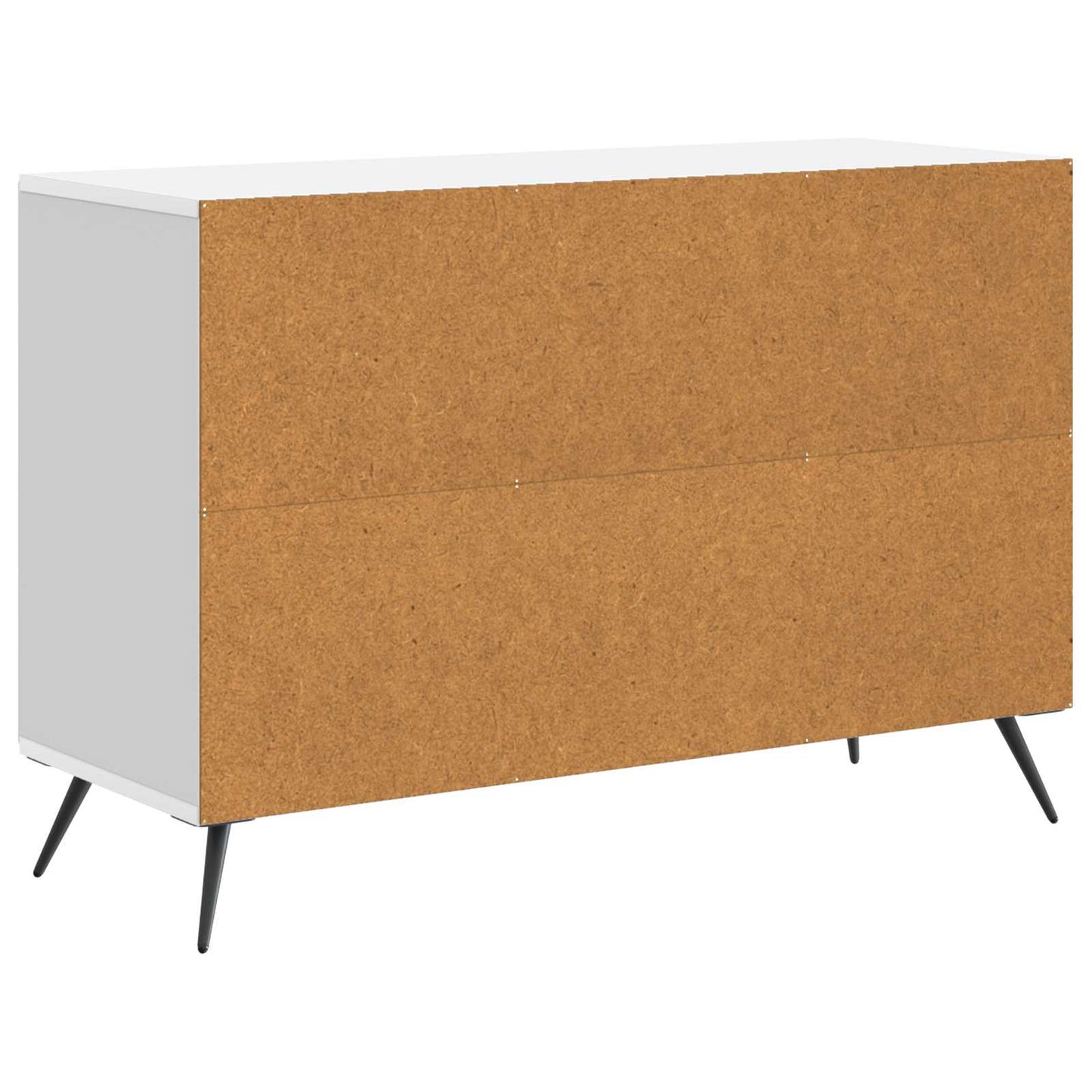 Serviesskap med skuff Hvit 89 x 34,5 x 60 cm Konstruert tre