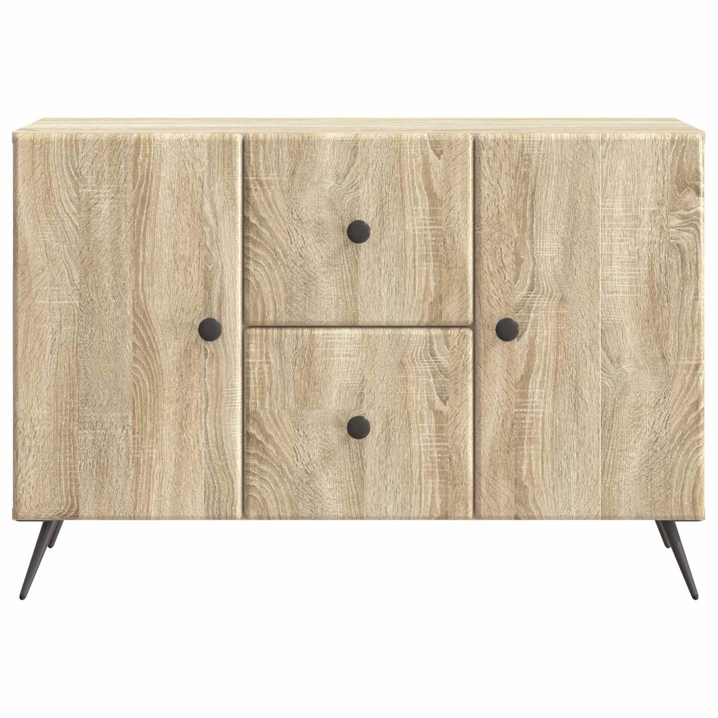 Serviesskap Sonoma eik 89 x 34,5 x 60 cm Konstruert tre