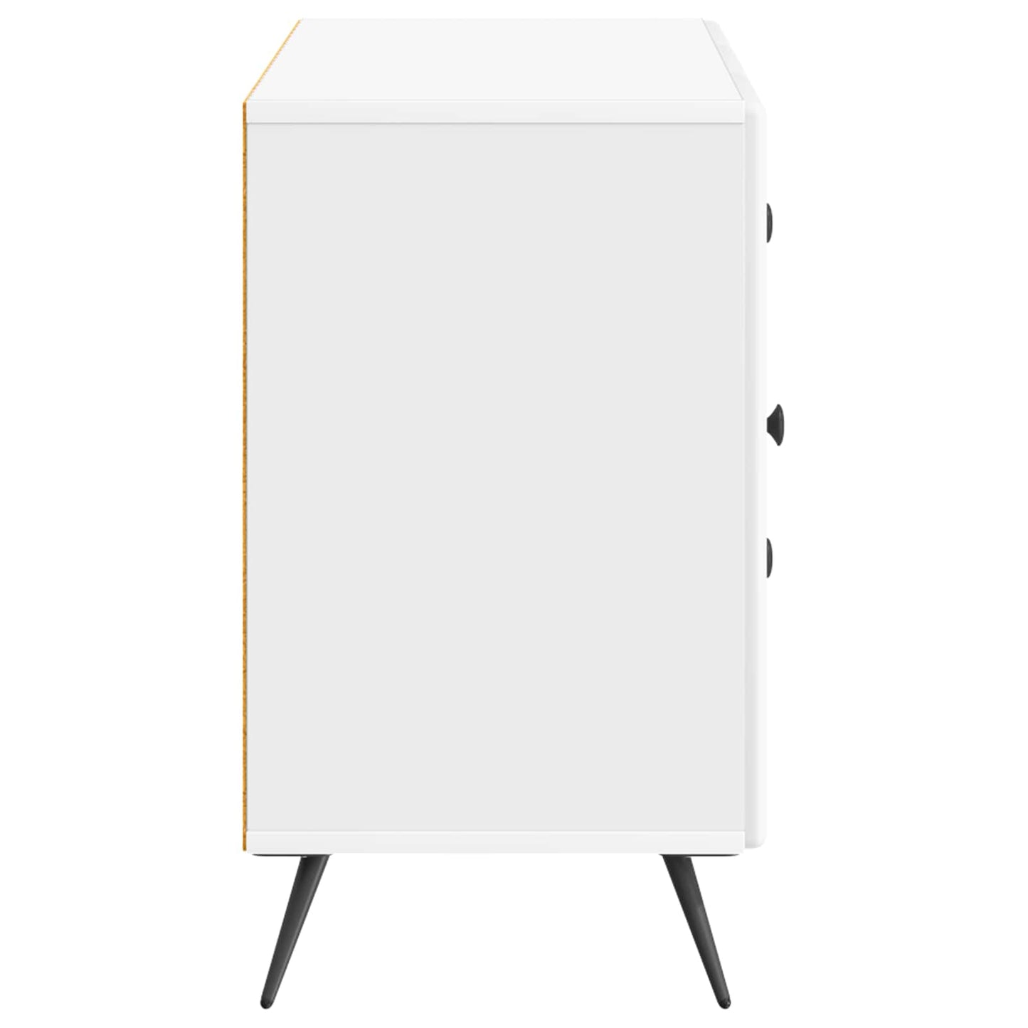 Serviesskap Høgglans hvit 89 x 34,5 x 60 cm Konstruert tre