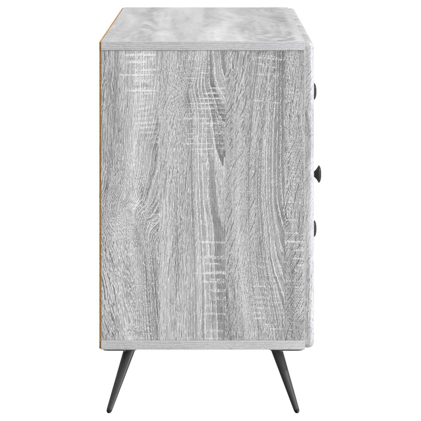 Serviesskap Grå sonoma 89 x 34,5 x 60 cm Konstruert tre