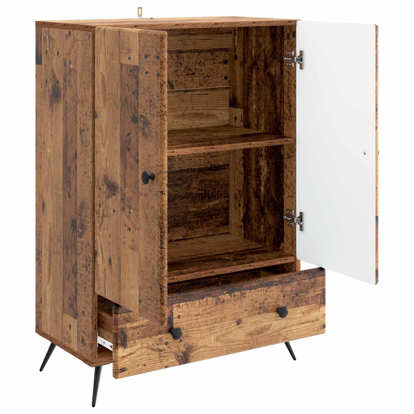 Serviesskap Gammelt tre 66 x 34,5 x 95 cm Konstruert tre