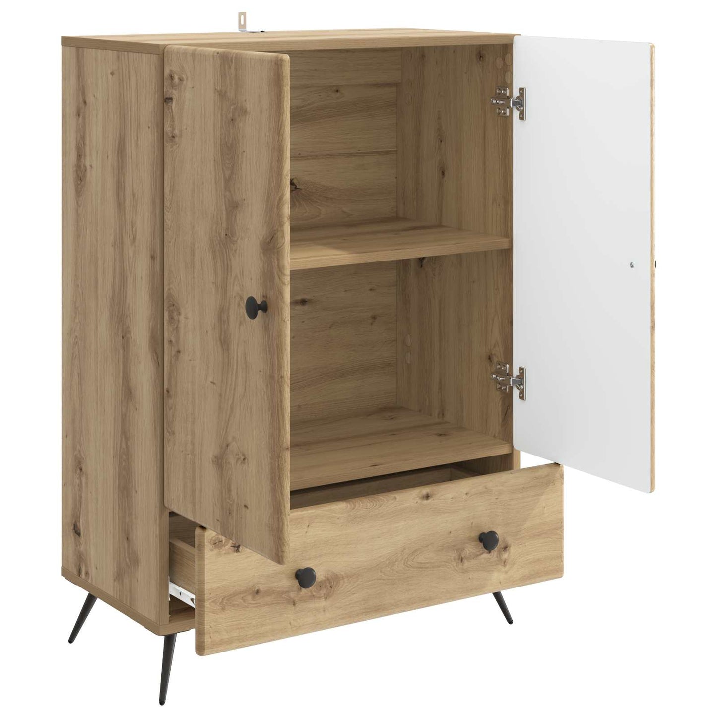 Serviesskap Artisan eik 66 x 34,5 x 95 cm Konstruert tre