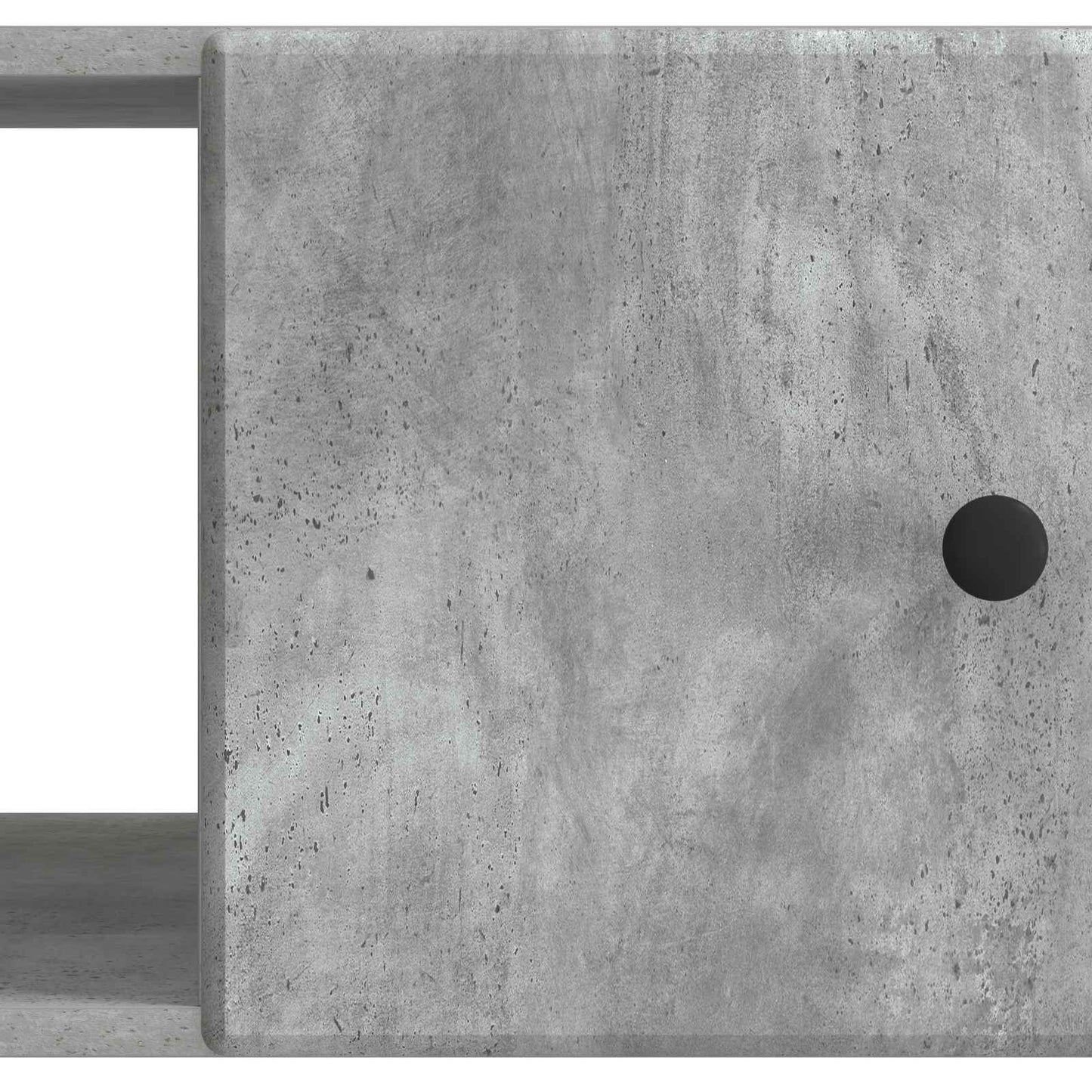 Kaffebord Betonggrå 90 x 50 x 40 cm Konstruert tre