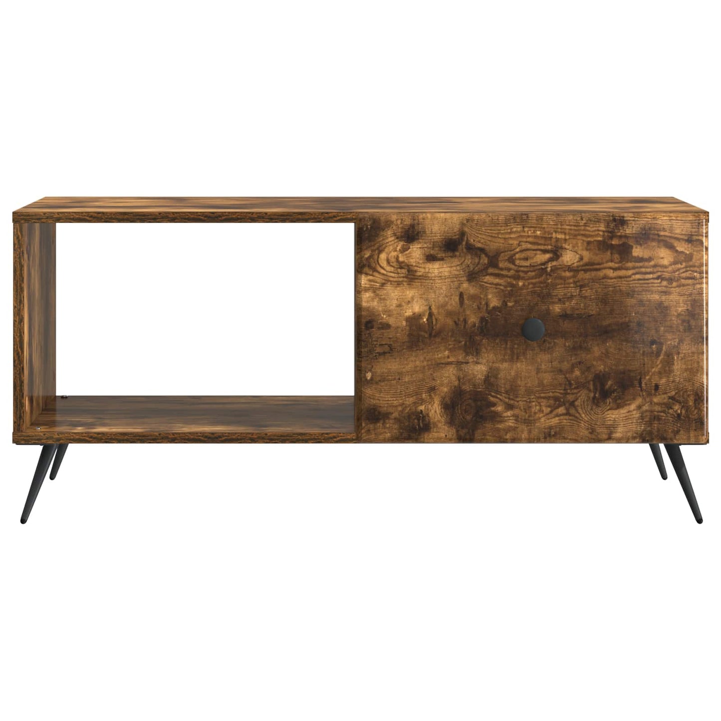 Kaffebord Røkt Eik 90 x 50 x 40 cm Konstruert tre