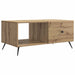 Kaffebord Artisan eik 90 x 50 x 40 cm Konstruert tre