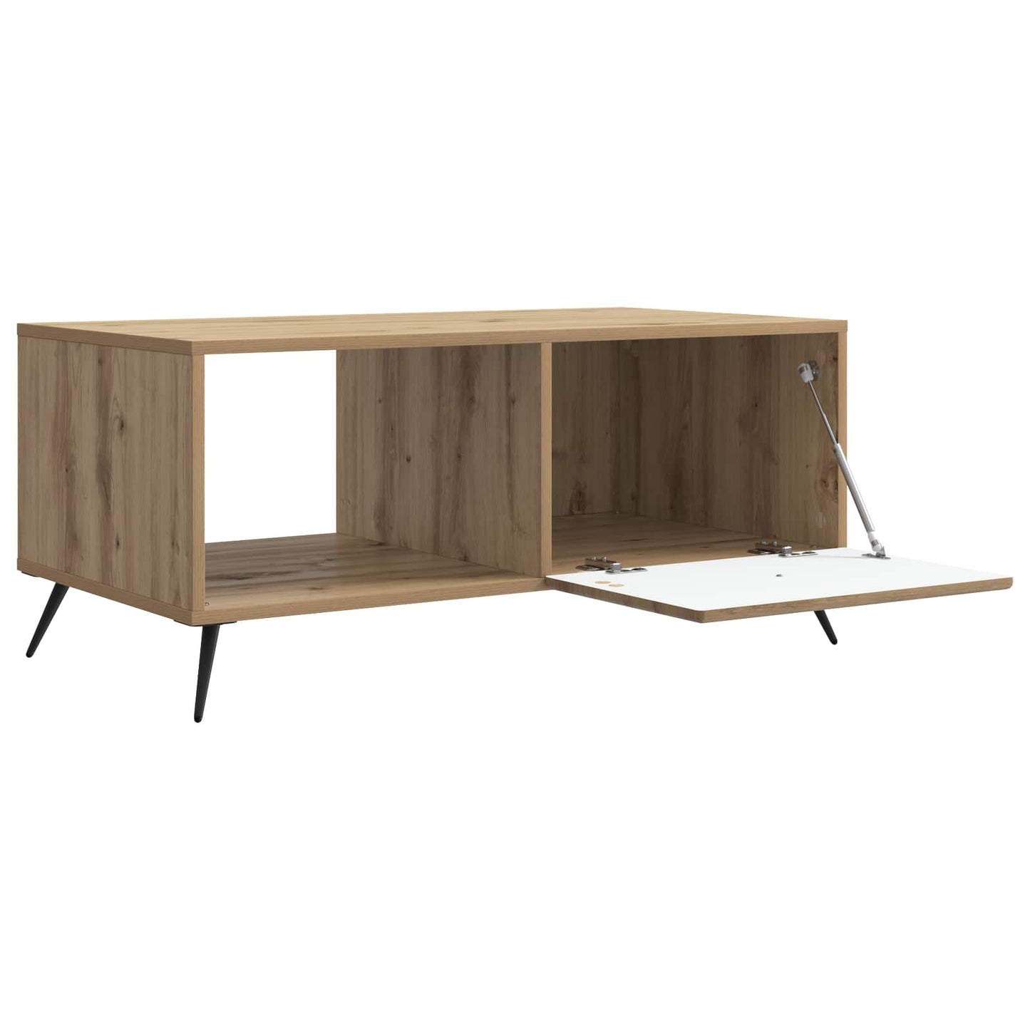 Kaffebord Artisan eik 90 x 50 x 40 cm Konstruert tre