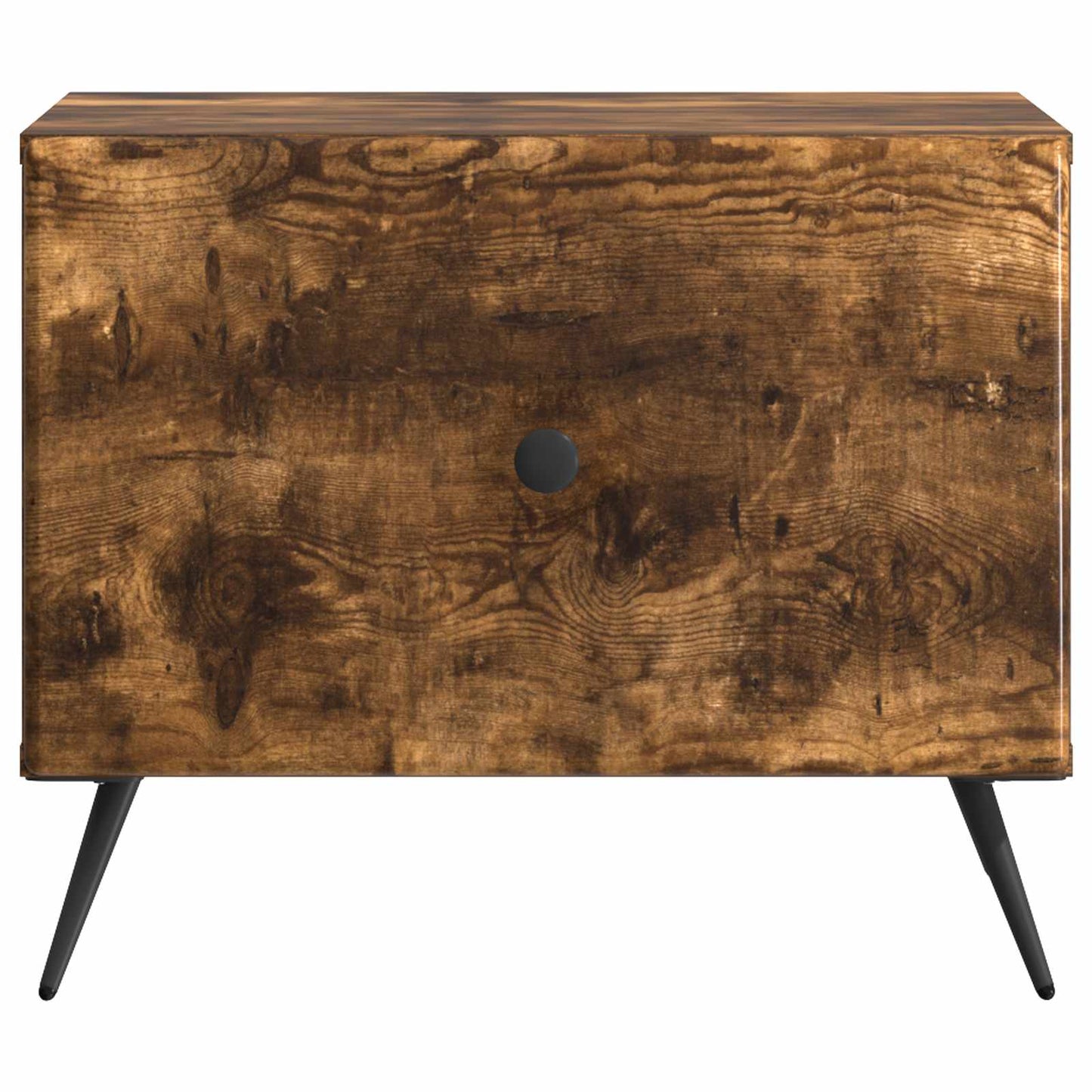 Kaffebord med skuff Røkt Eik 49 x 50 x 40 cm Konstruert tre