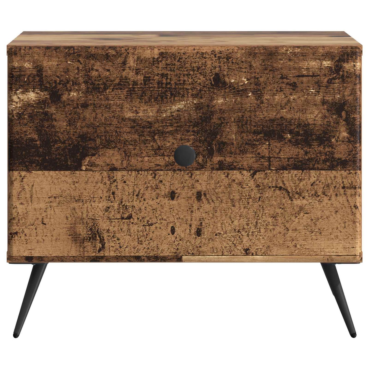 Kaffebord med skuff Gammelt tre 49 x 50 x 40 cm Konstruert tre