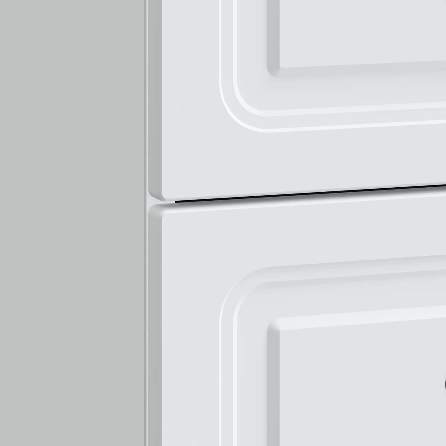 Nattbordskap 2 pcs Hvit 43 x 34,5 x 44,5 cm Konstruert tre