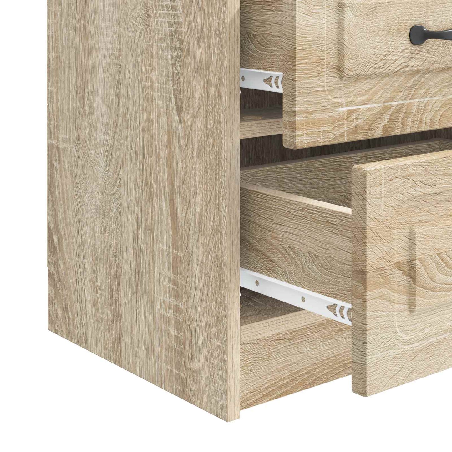 Nattbordskap Sonoma eik 43 x 34,5 x 44,5 cm Konstruert tre