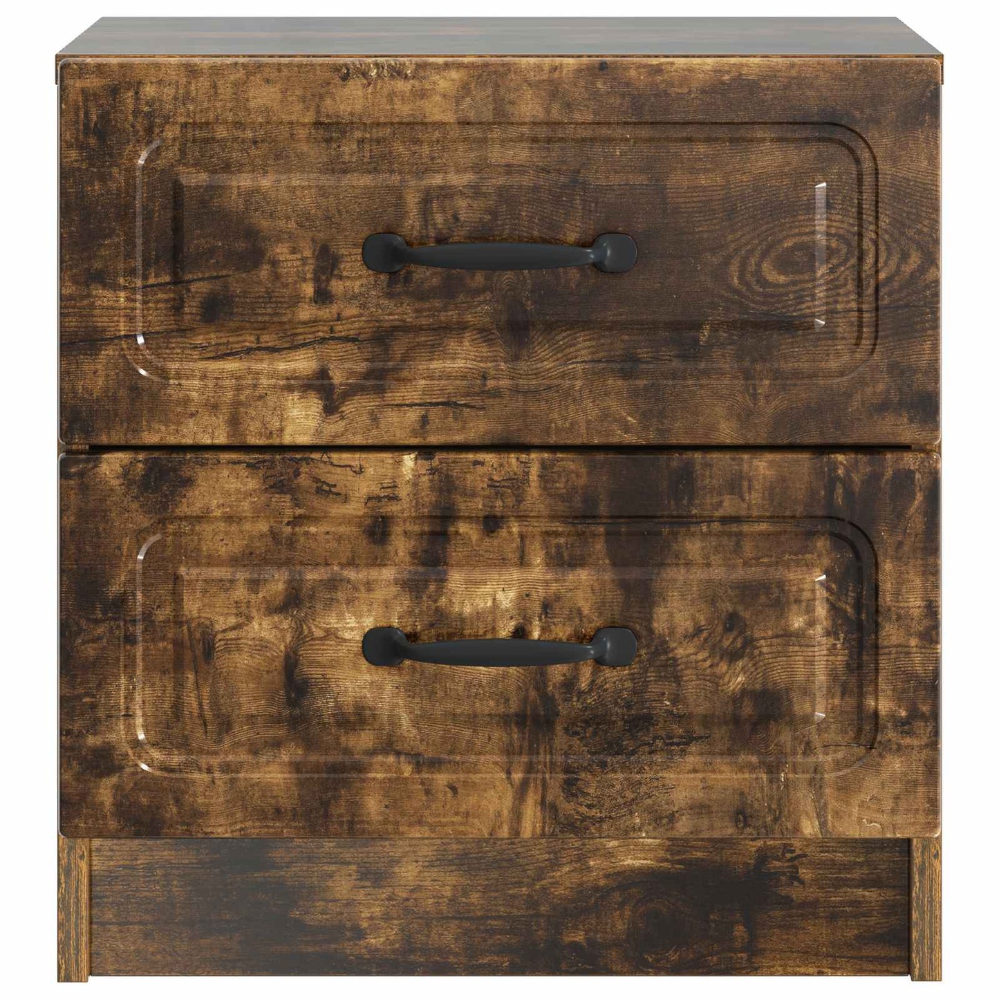 Nattbordskap Røkt Eik 43 x 34,5 x 44,5 cm Konstruert tre